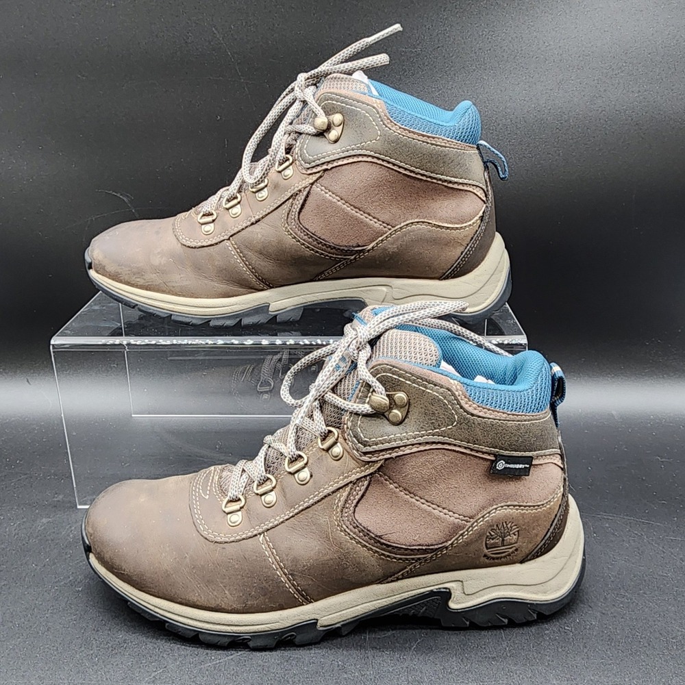 Timberland 9 Brown Norwood Mid Waterproof Hiking Boots Gorpcore Trail Outdoor
